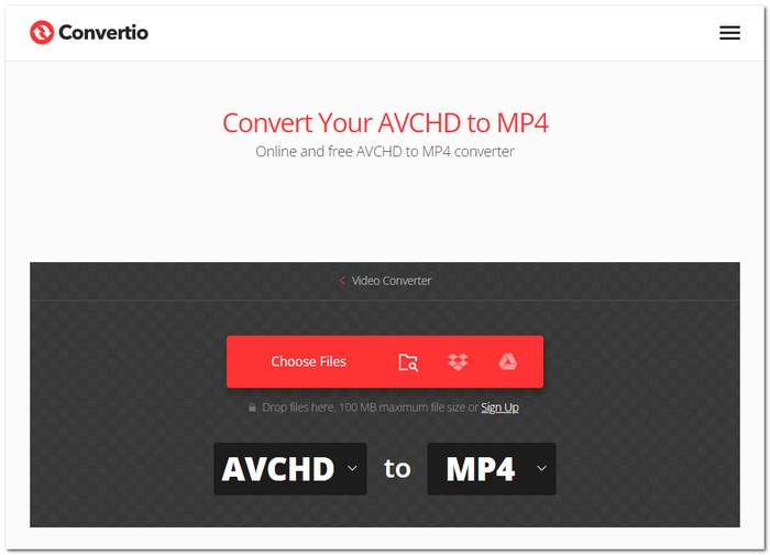 Convertio Percuma AVCHD ke MP4 Converter