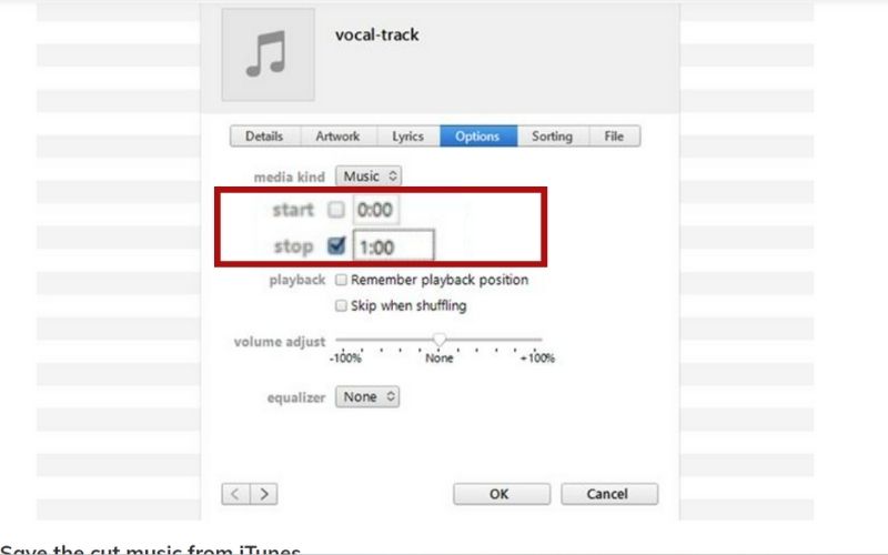 Editar música iTunes Editar