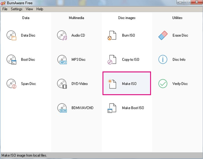 बर्नअवेयरफ्री एमकेवी को ब्लू-रे डीवीडी आईएसओ फाइलों में बदलें