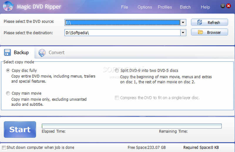 Magic DVD Ripper Destripador de DVD gratuito Windows 10