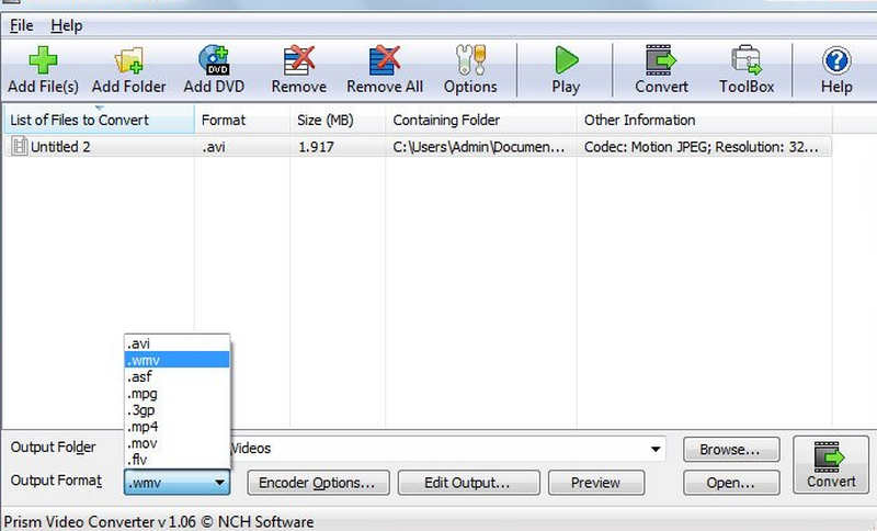 Prism Video Converter Бесплатный DVD Ripper Windows 10