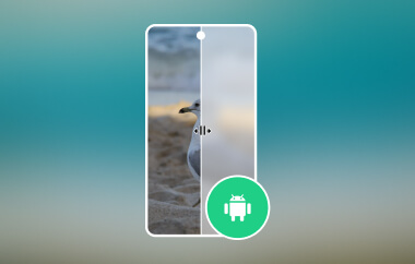 Supprimer le flou de l'image sur Android