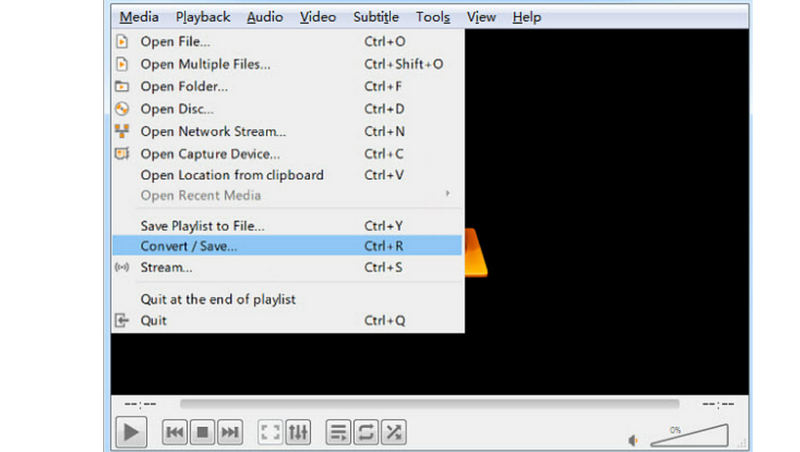 VLC ฟรี DVD Ripper Windows 10