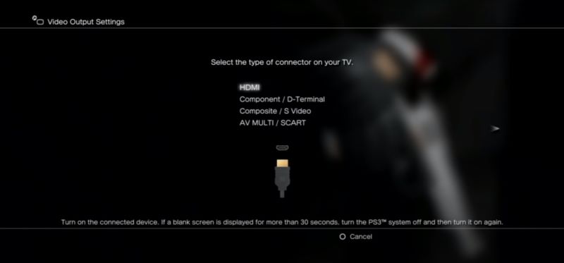 Seleccione HDMI