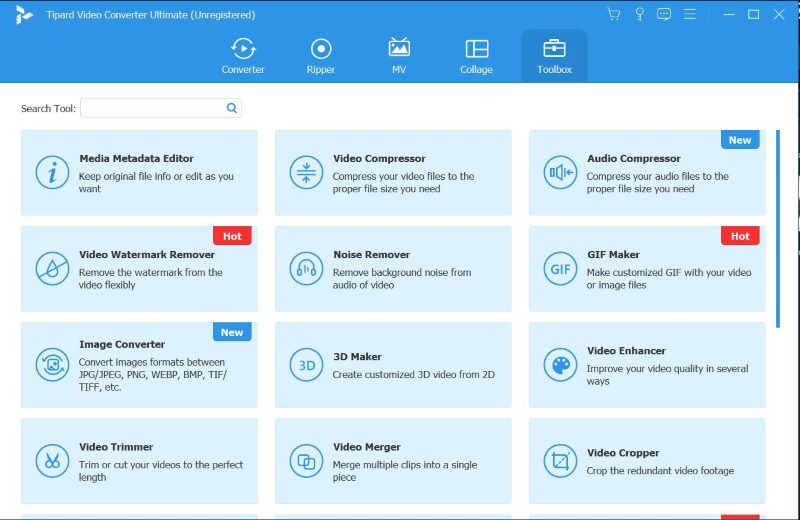 Software AVAide Schnittstelle