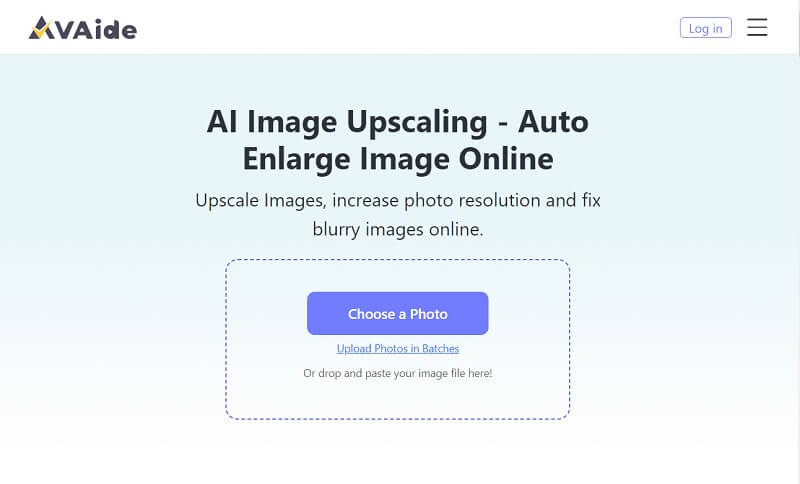 Få adgang til AVAide Image Upscaler