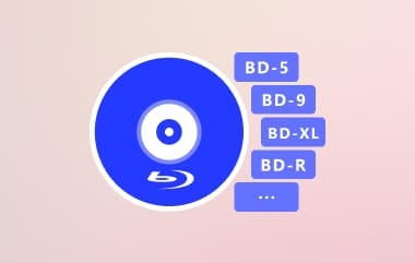Typy disků Blu-ray