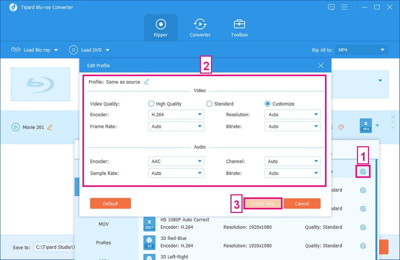 Configure Video and Audio Settings