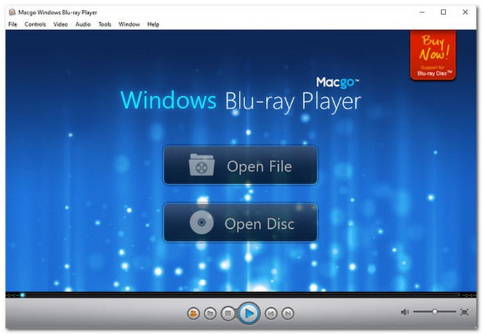 MacGo Cel mai bun player Blu-ray ISO pentru Windows