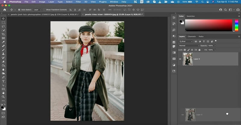 Giao diện Photoshop