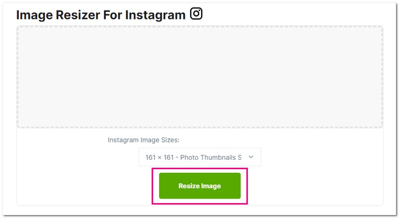 Simple Image Resizer Ændre størrelse på billede til Instagram