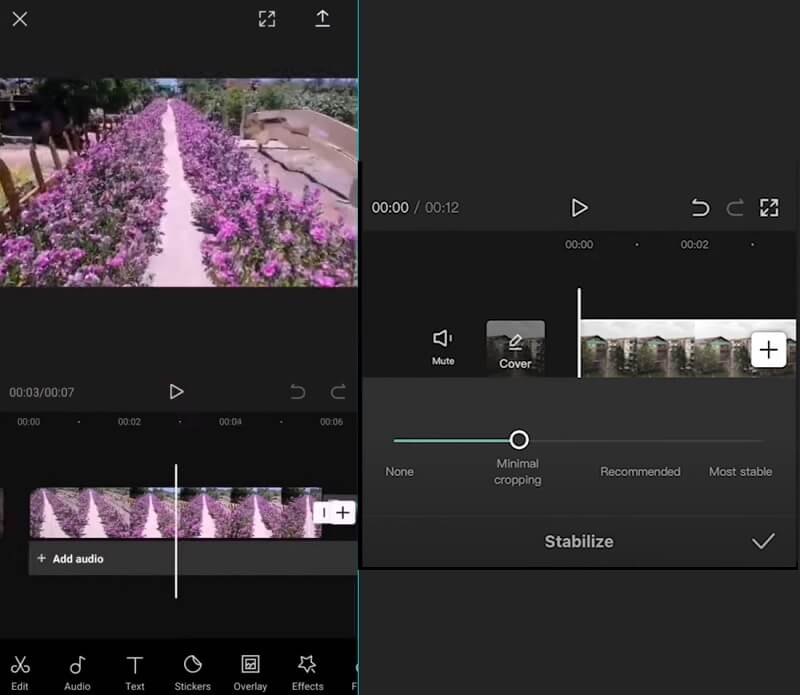 Stabilkan Video Menggunakan CapCut