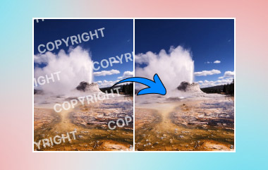 Rimuovi il copyright dalla foto S