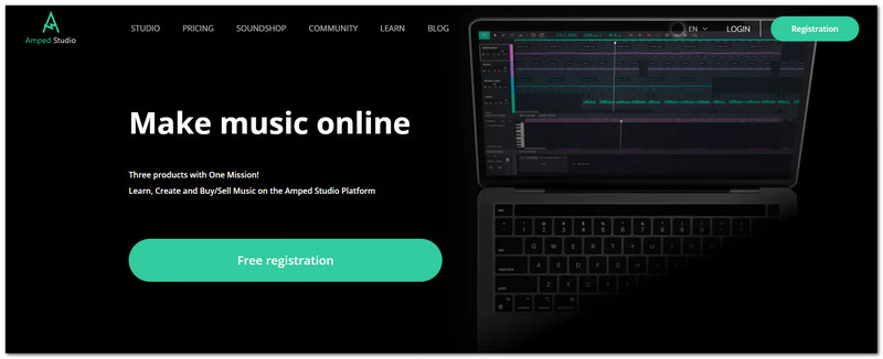 Ampe Studio Beste online audio-editor