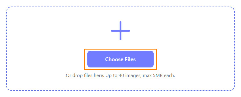 Choose Files Button