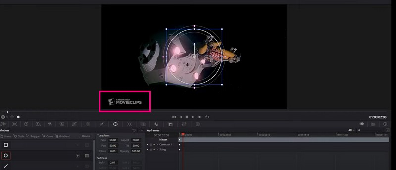 Davinci Resolve Odebrat vodoznak z videa