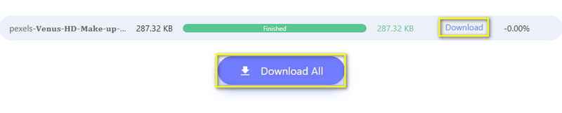 Download Or Download All Button