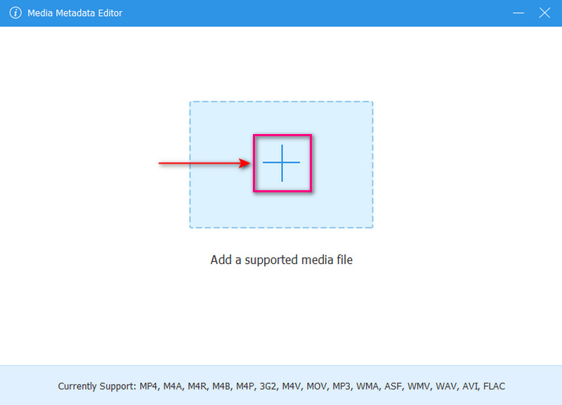 Impor File yang Anda Inginkan untuk Dilihat, Tambah atau Edit Metadata