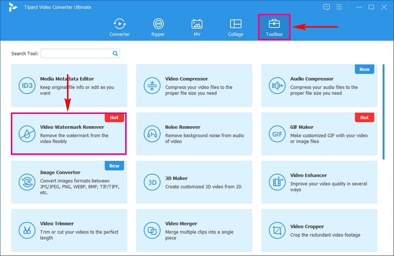 Zoek naar de Video Watermark Remover