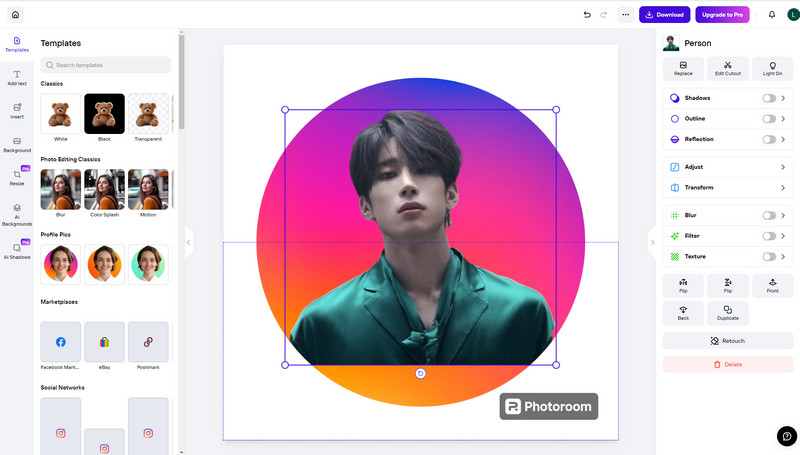 Photoroom Free Profile Picture Maker