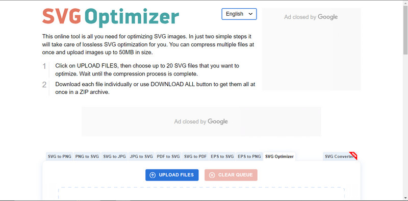 Svg Optimizer Interface