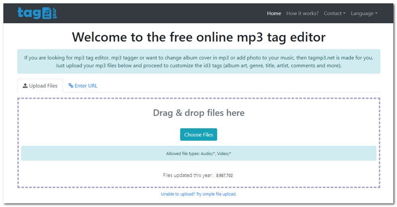 Tagmp3net Καλύτερος επεξεργαστής ετικετών μουσικής