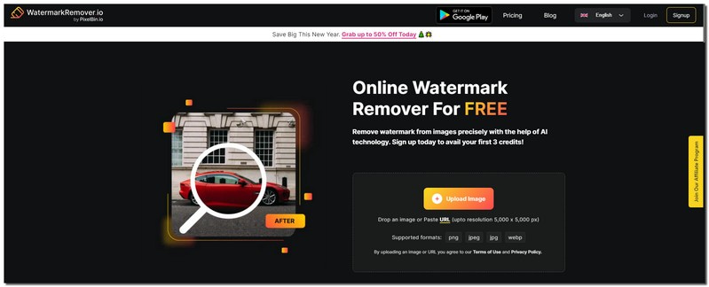 Watermark Remover IO La mejor alternativa al Watermark Remover de Apowersoft