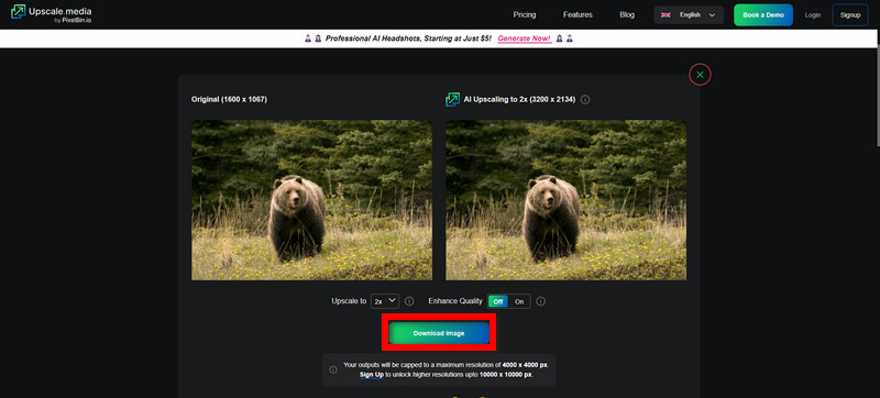 Improve Image Quality Upscale Media
