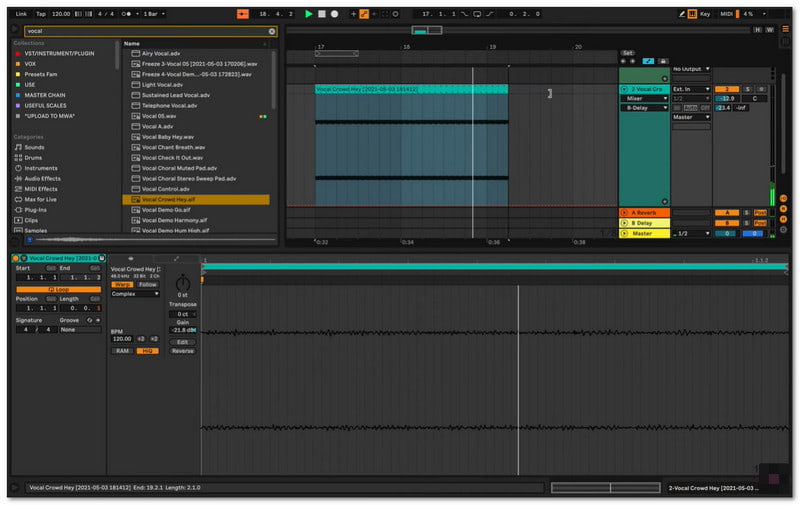Ableton Live Audio Looper
