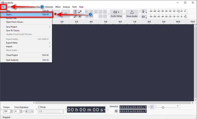 Audacity Import File
