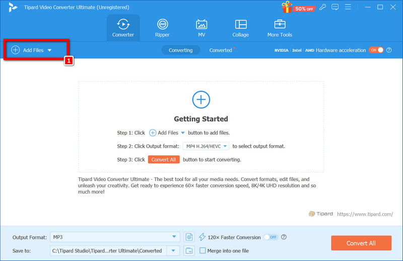 Avaide Converter ファイルの追加
