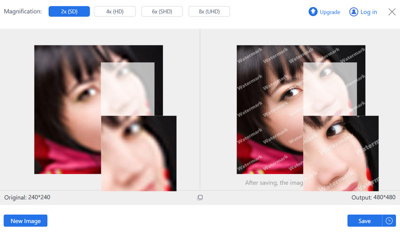 Avaide Image Upscaler Screenshot