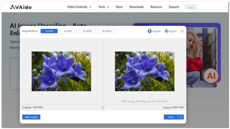 Avaide Image Upscaler Upscalepics Alternative