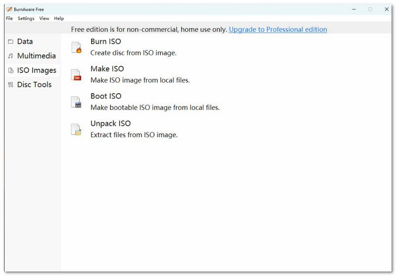 Burnaware – DVD brennen unter Windows 10