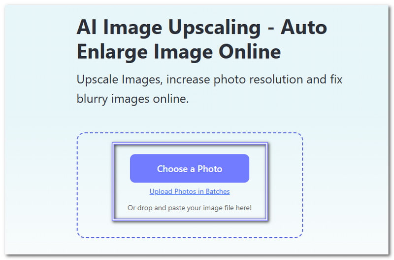 Elige la foto antigua que quieres restaurar