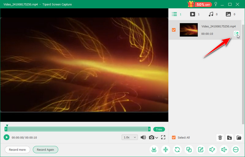 Esporta video VHS