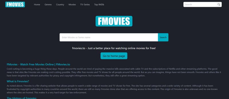 Fmovies 流