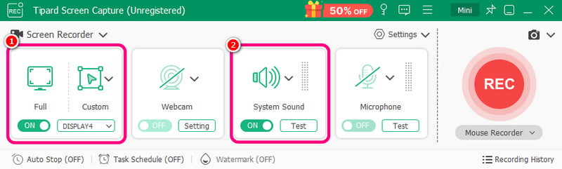 Sistema de som totalmente personalizado disponível