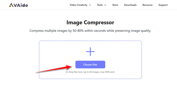 Import Image to Compress