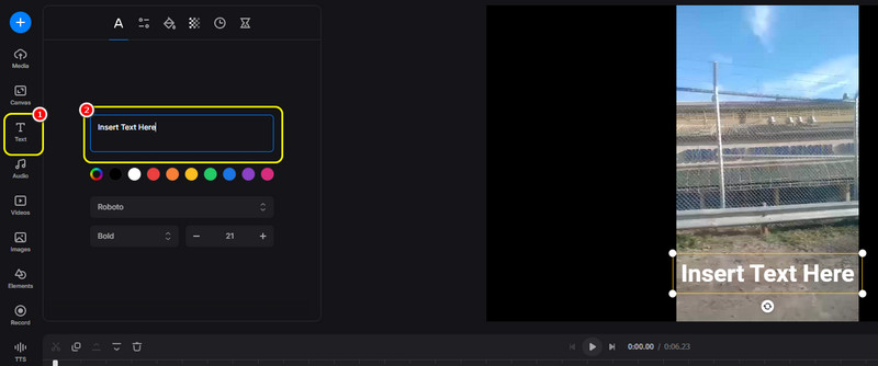 Inserisci testo Clideo