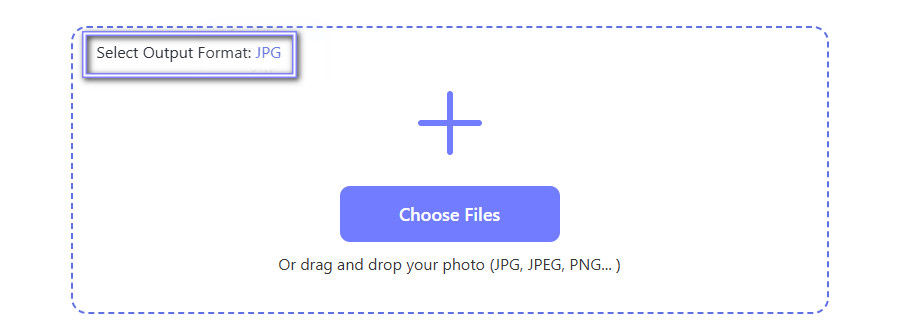 Jpg comme format final