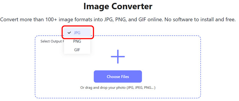 JPG File Select Avaide