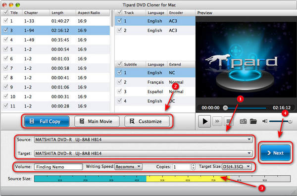 Dvd Tipard'ı yükle