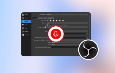 OBS graba solo audio