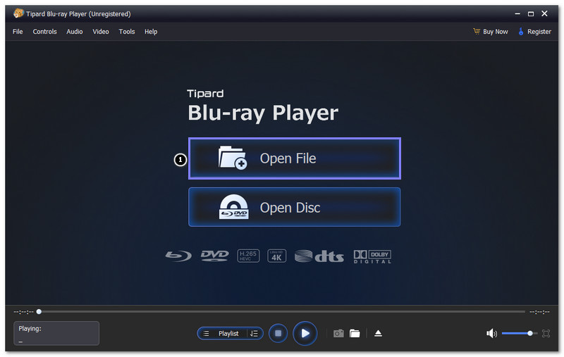 فتح ملف Blu Ray ISO