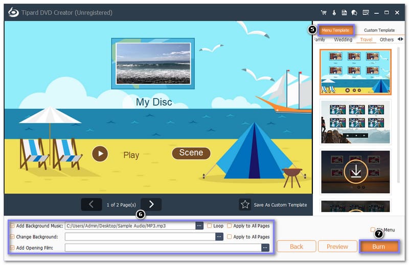 Personalized Your Dvd Menu