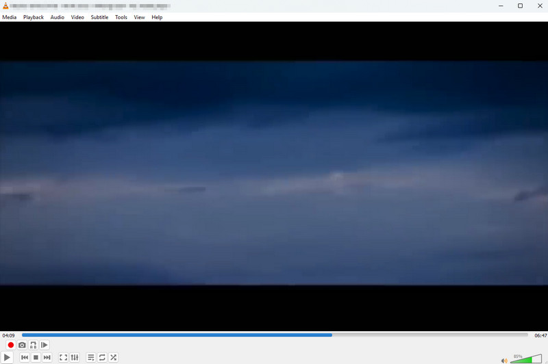 Odtwarzacz Blu-ray VLC