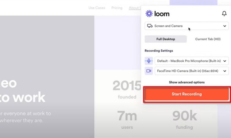 Record Webex Meeting Loom