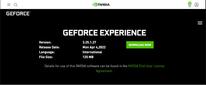 重新安装 Geforce