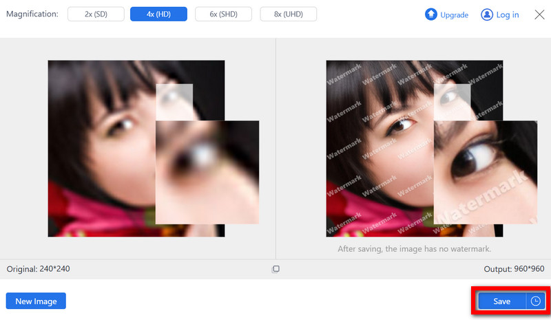 Save Button